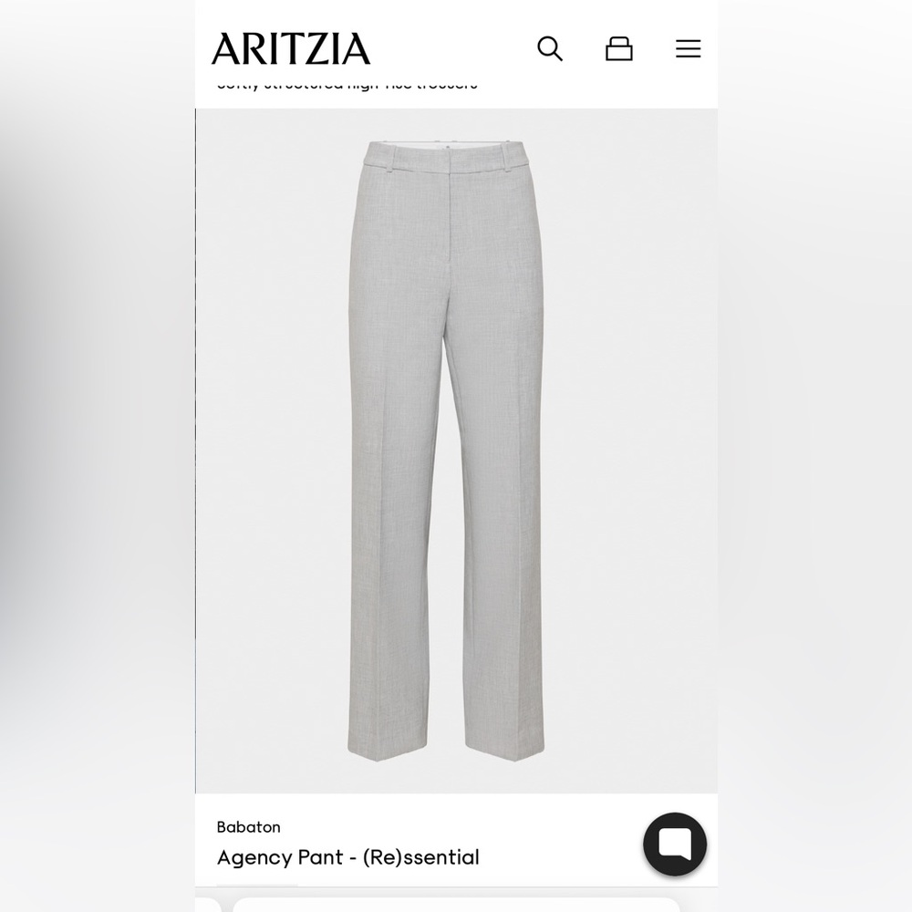 Aritzia Babaton Agency Pant NWT